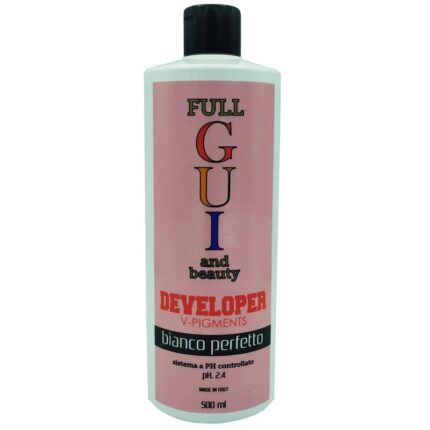 Ossidante V- PIGMENTS BIANCO PERFETTO 500ml - 12pz