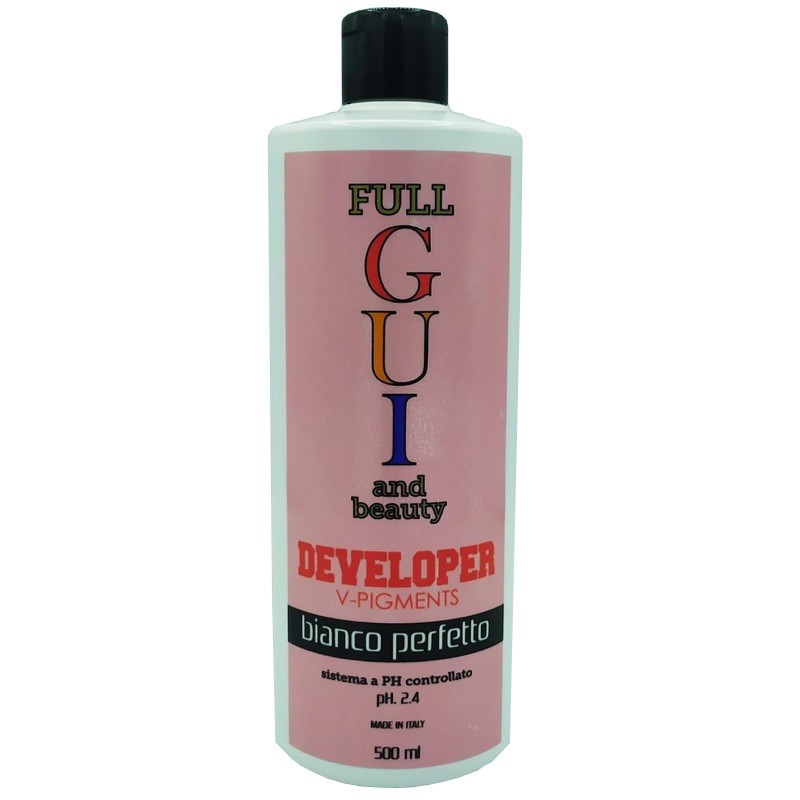 Ossidante V- PIGMENTS BIANCO PERFETTO 500ml - 12pz Ossidante V- PIGMENTS BIANCO PERFETTO 500ml - 12pz