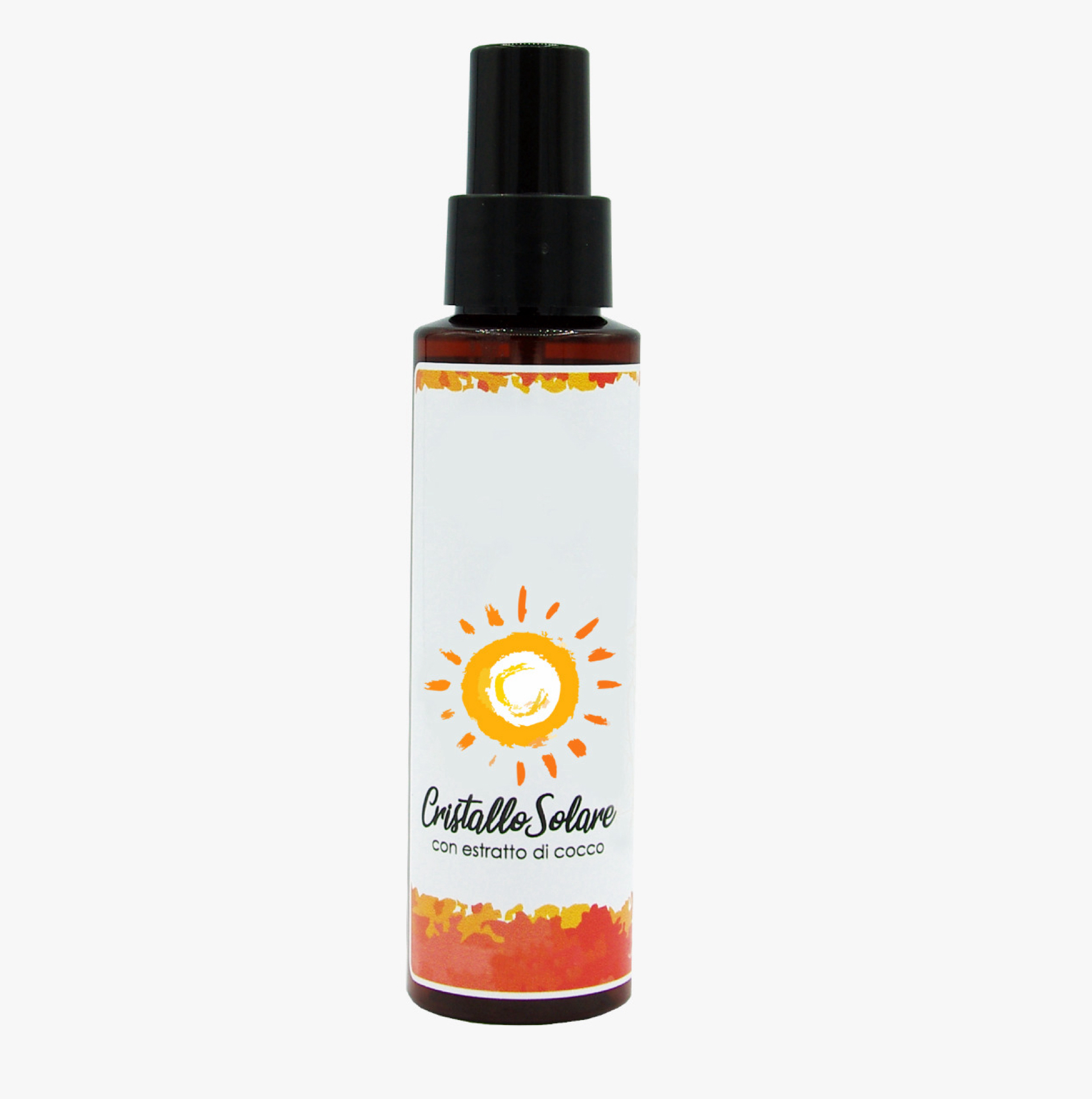 Cristallo Protezione Solare cocco & vitamine 100ml. -24pz Cristallo Protezione Solare cocco & vitamine 100ml. -24pz