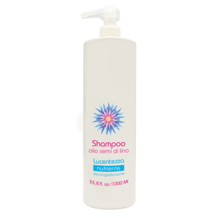 Flaxseed Shampoo Shine 1L. - 12pcs