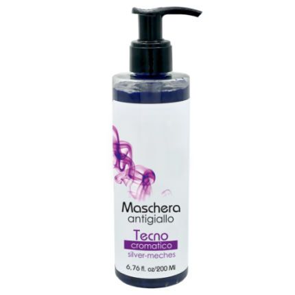 Maschera Antigiallo Silver Meches 200ml/500ml - 12pz