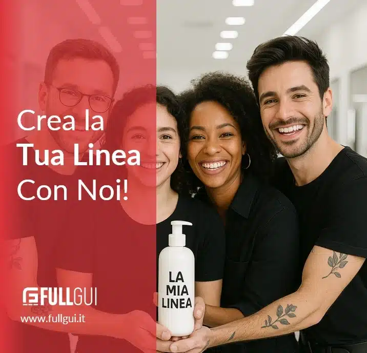 Linee capelli con il tuo logo, il tuo salone, la tua firma