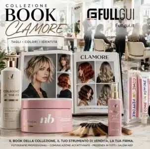 Prodotti-FULLGUI-per-Book-Parrucchieri-Come-Sono-Stati-Utilizzati-nel-Book-Collezione-CLAMORE