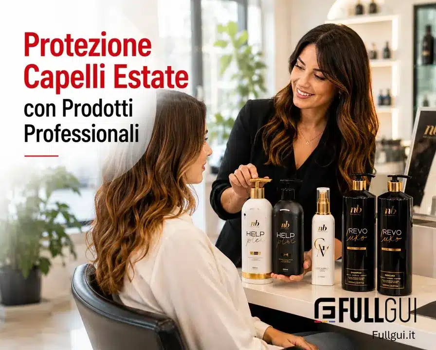 Protezione Capelli Estate con Prodotti Professionali: Come Difendere i Capelli da Sole e Mare