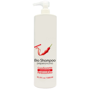 Bio Shampoo anticaduta al Peperoncino 1L. - 12 pz